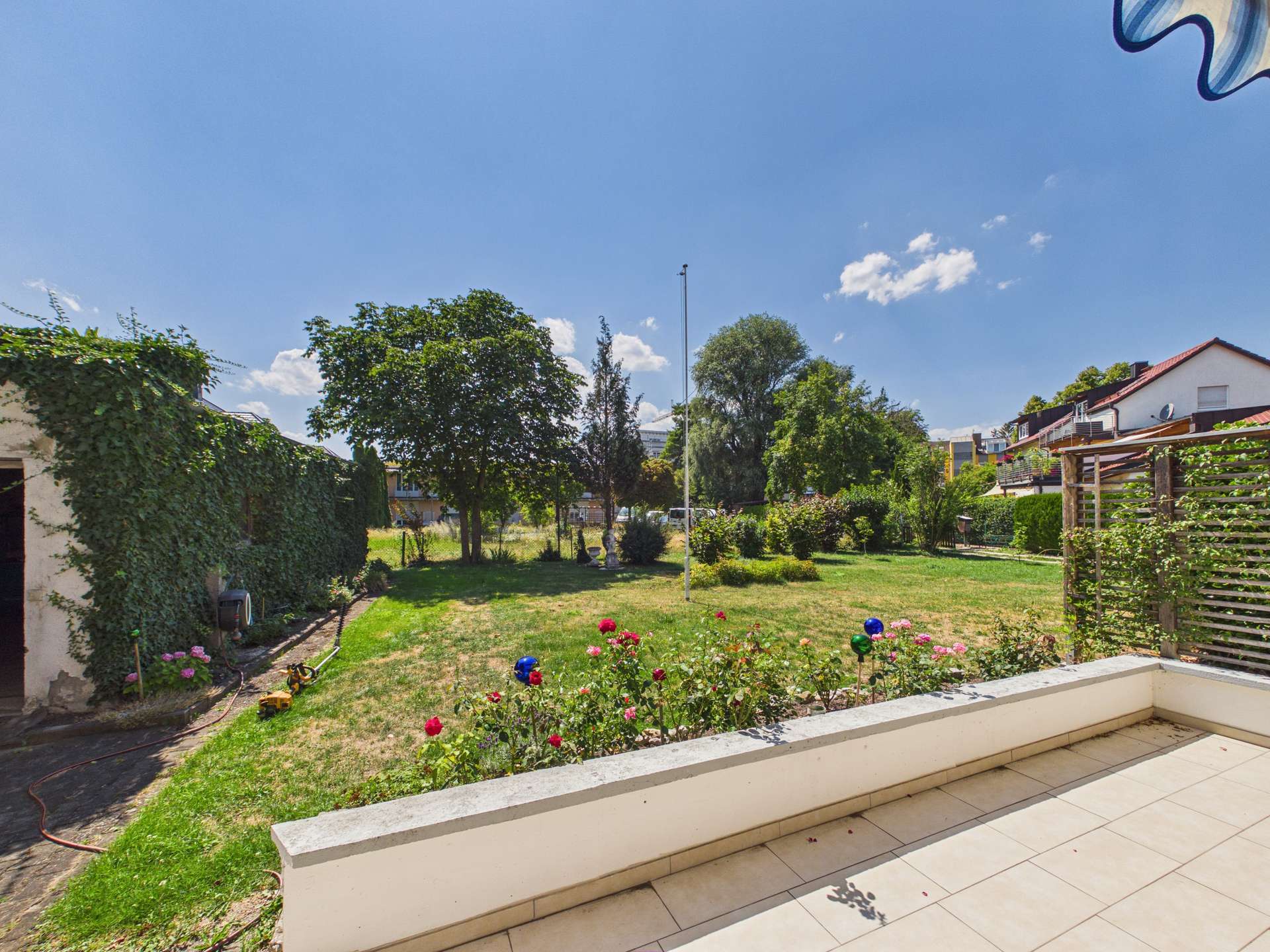 Blick in den Garten