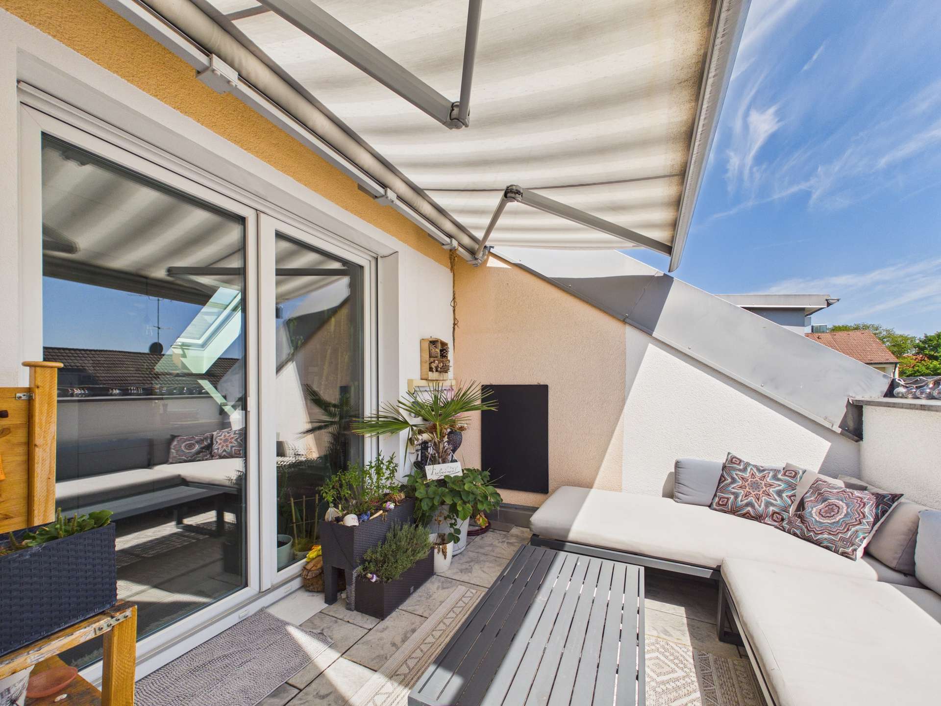 Dachterrasse nach Südosten