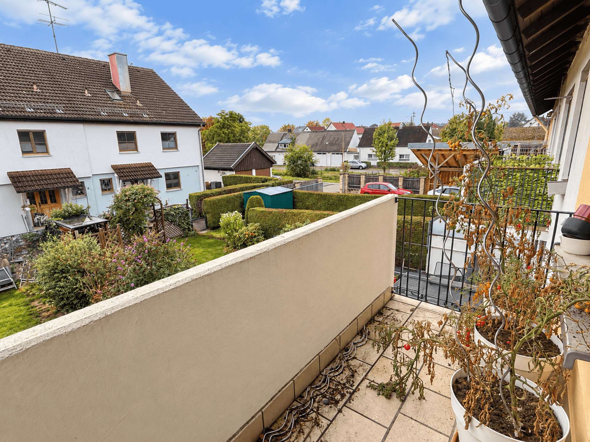Balkon nach Südosten