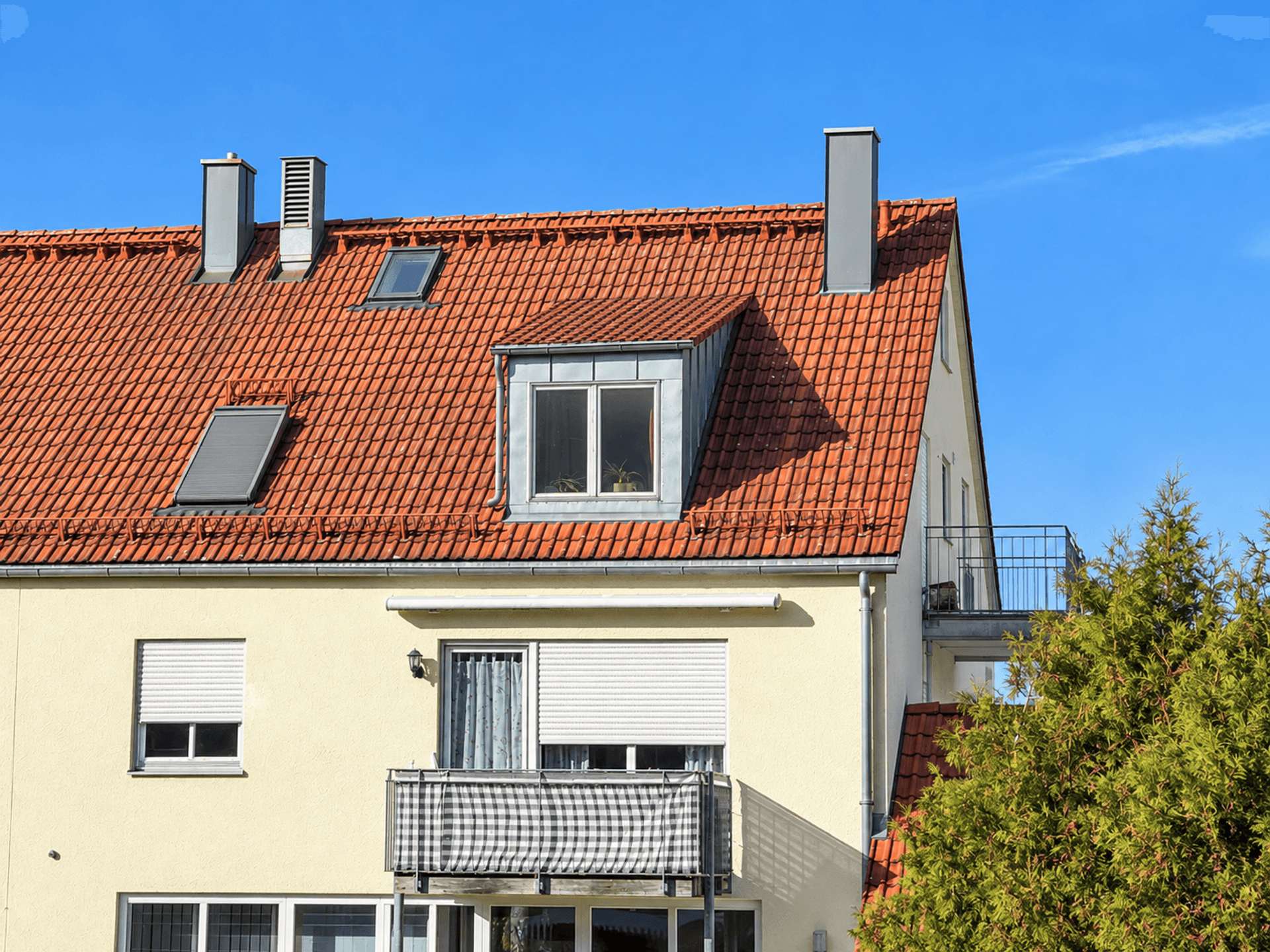 Südseite der Wohnung