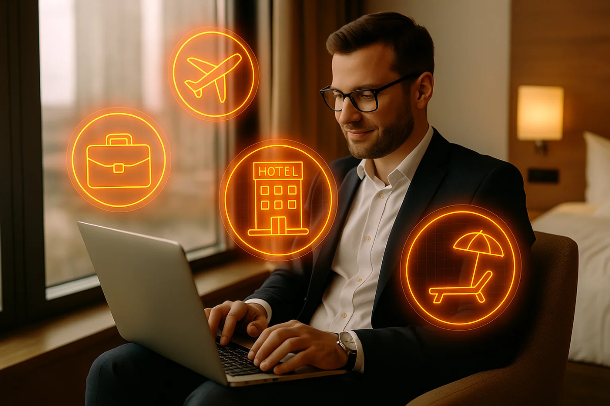O que é bleisure e como essa tendência transforma viagens corporativas?