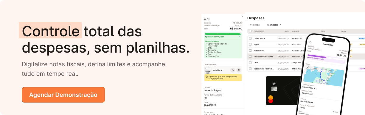 Banner controle de despesas - Payfy