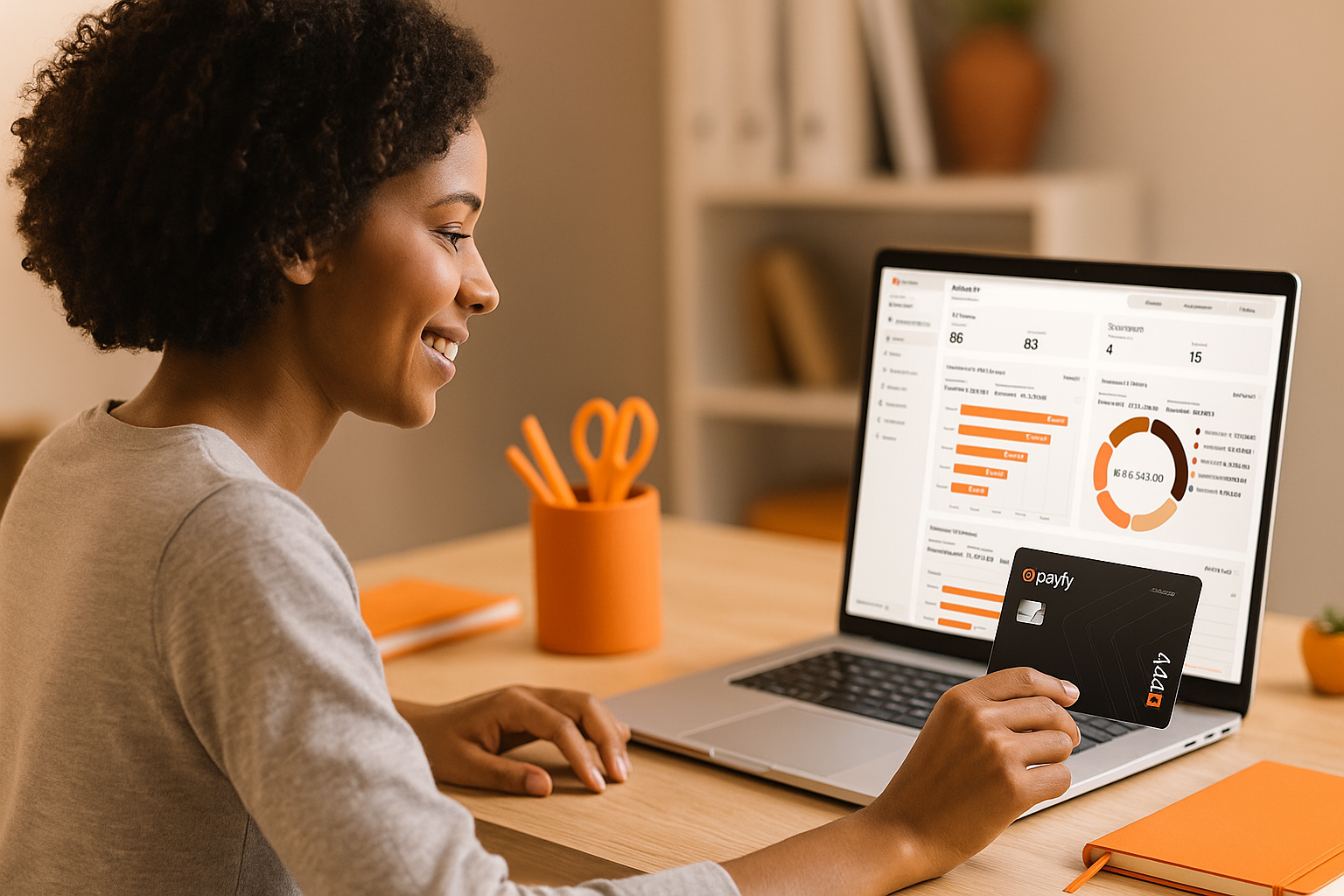 Plataforma de gestão de despesas e cartões corporativos com suporte a múltiplas entidades/ CNPJ