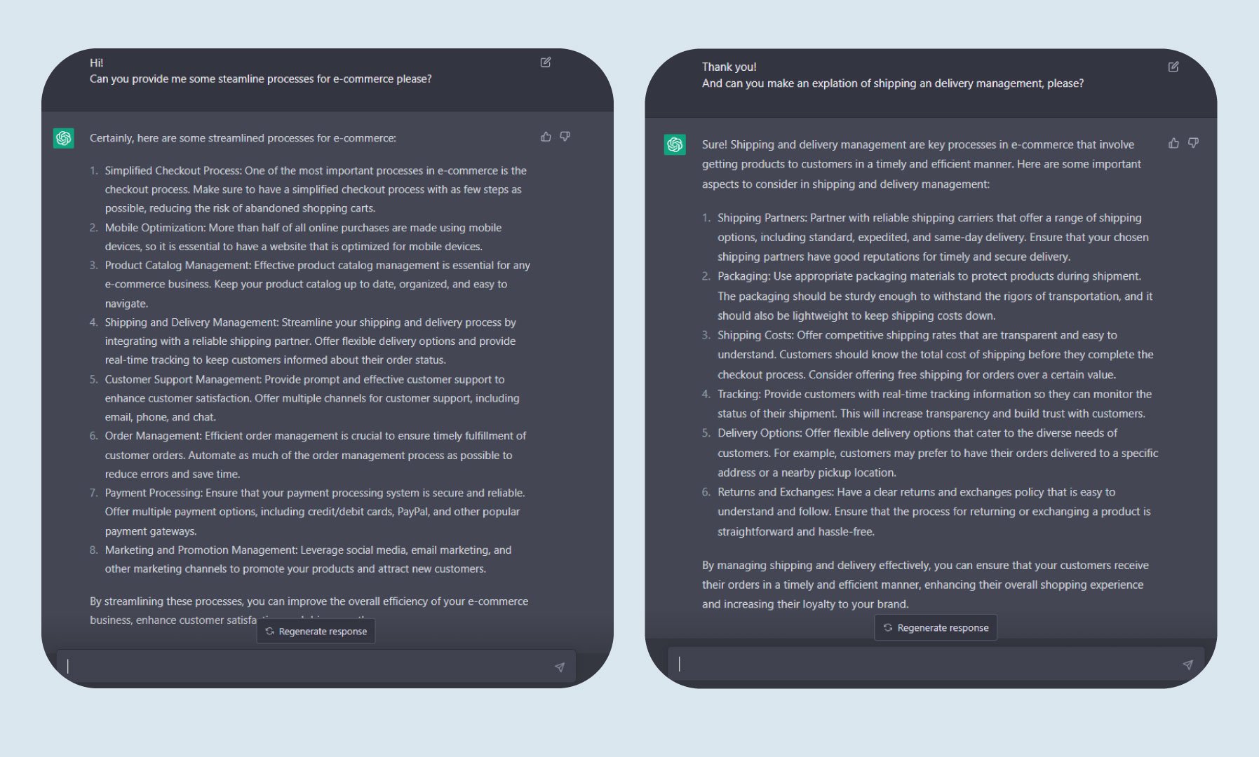 Streamline Processes