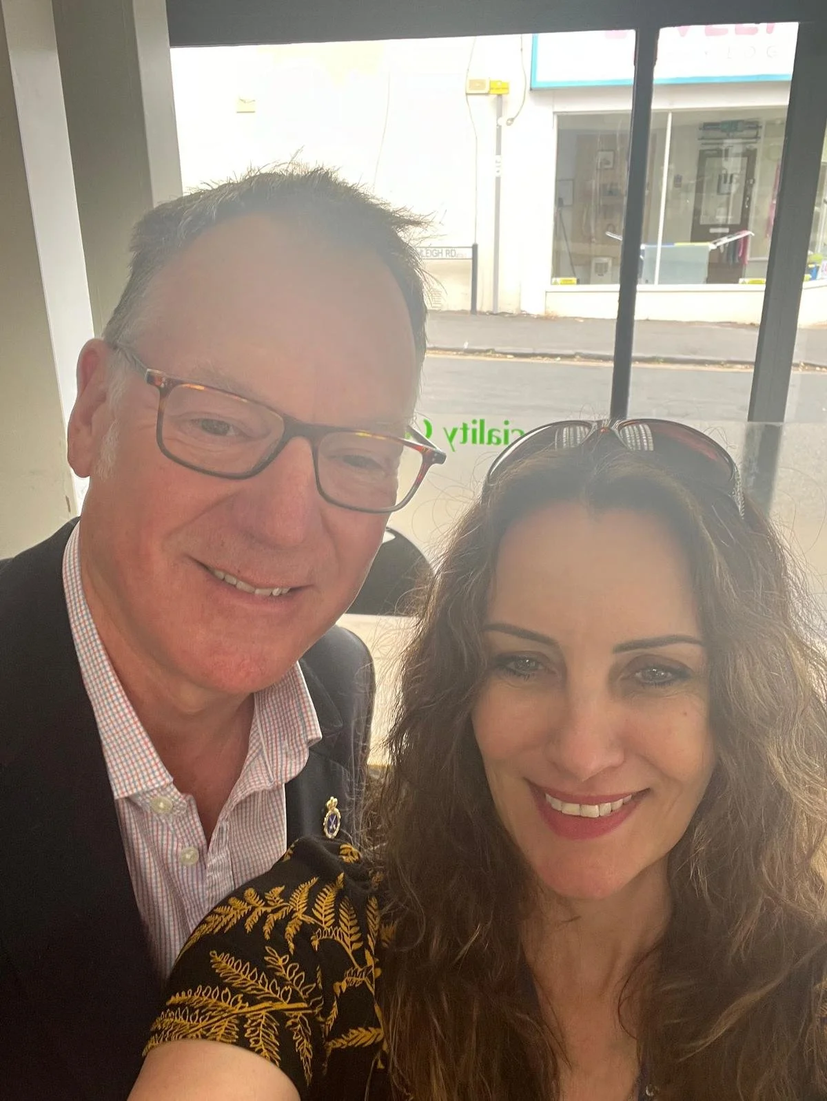 CEO Suzanne Thompson & High Sheriff of Bristol, Richard Pendlebury MBE DL
