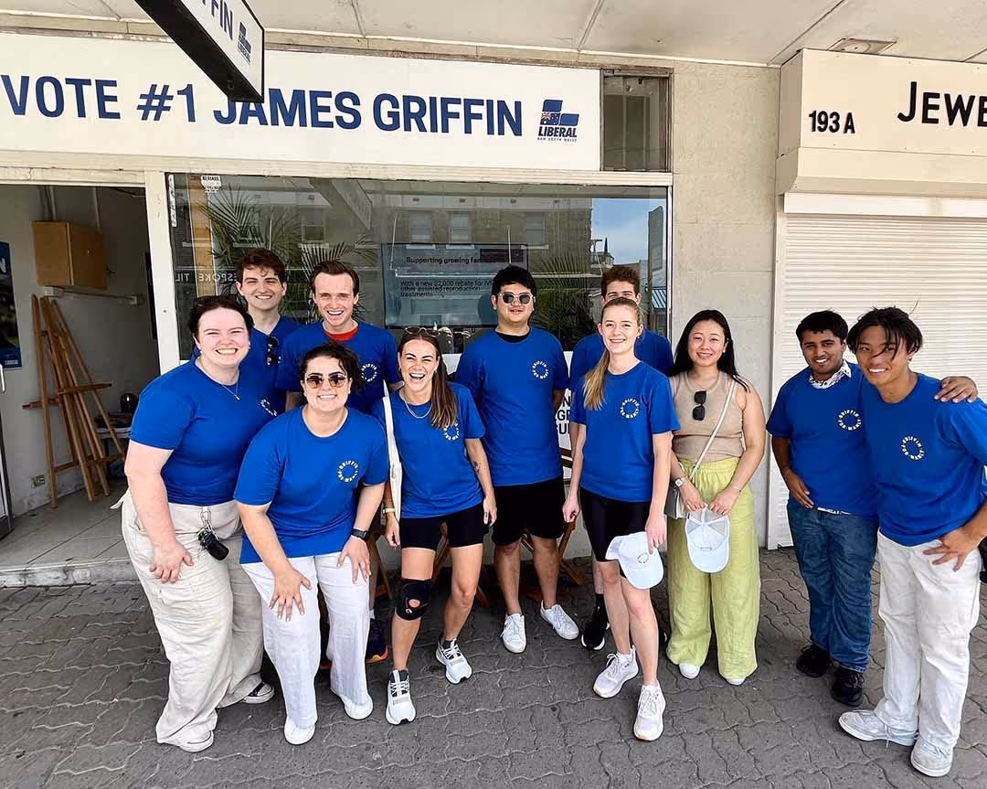 NSW Young Liberals campaign for James Griffin MP
