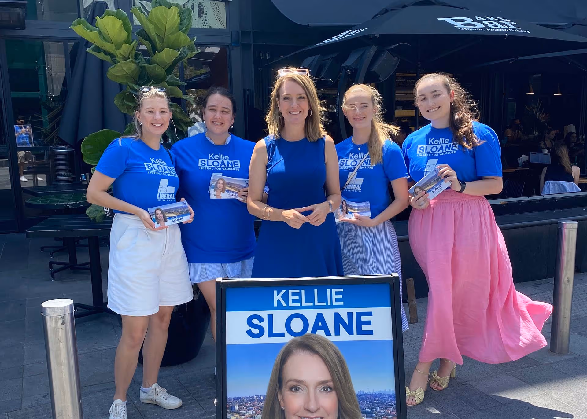 Young Liberals with Kellie Sloane, then Liberal Candidate for Vaucluse
