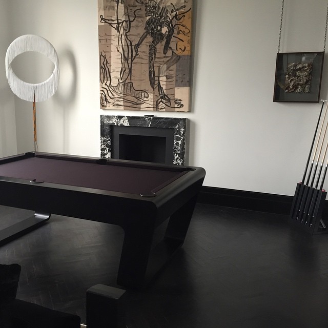 luxus designer billardtisch porsche design 