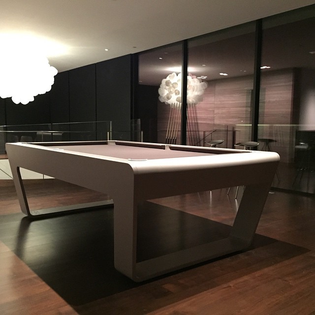 luxus designer billardtisch porsche design 