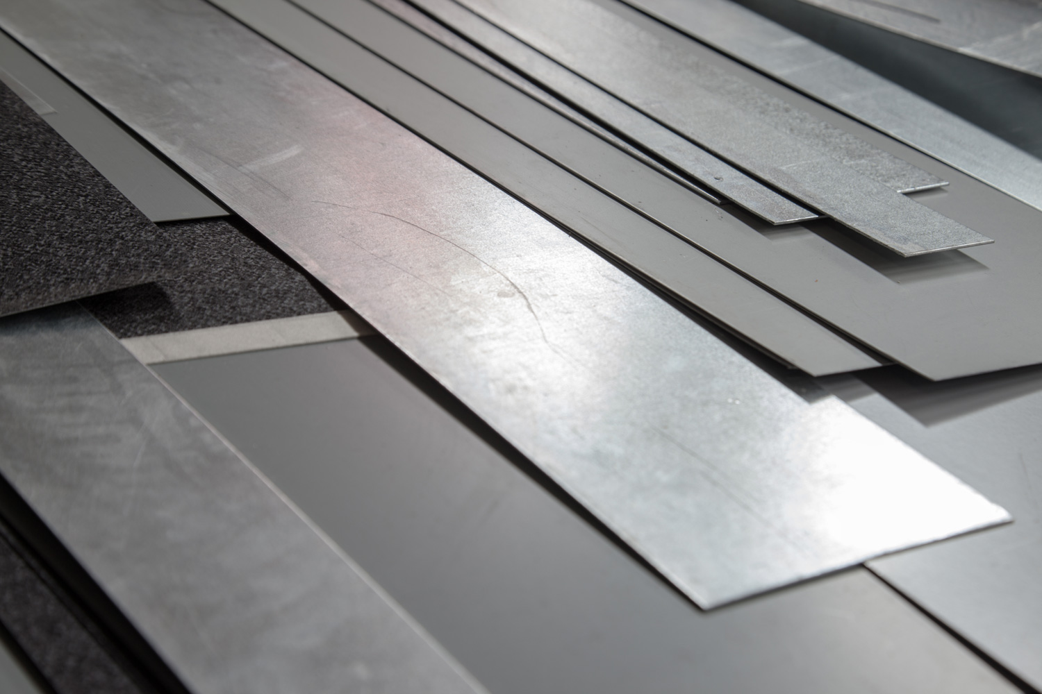 selected materials, metal