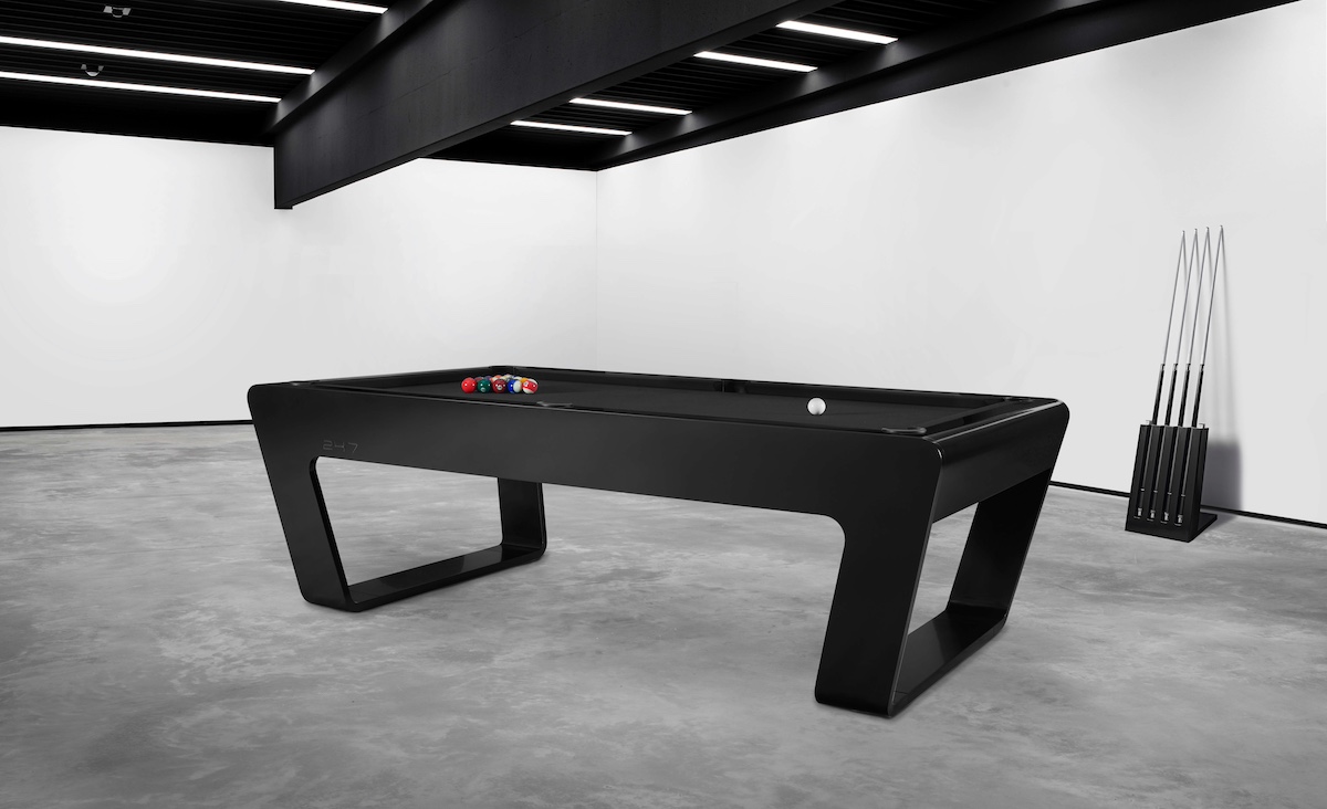 modern designer pool table