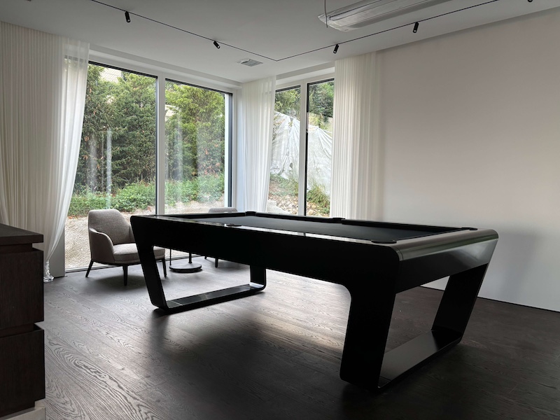 luxury modern pool table by Porsche design