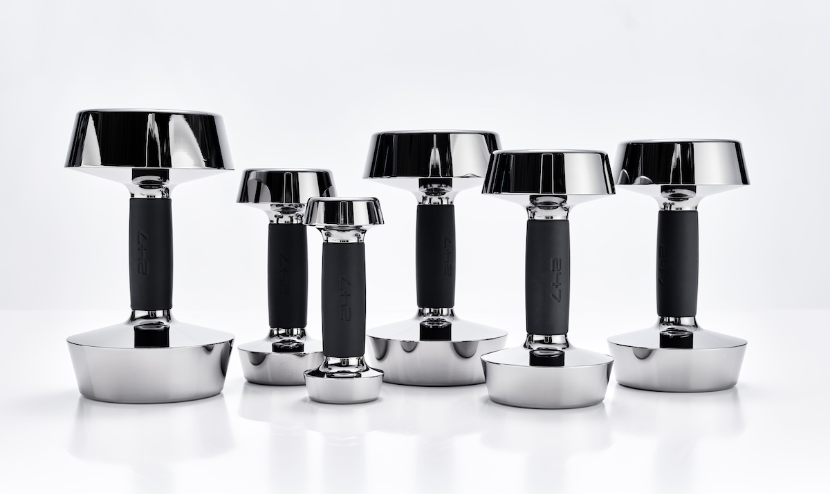 luxury dumbbells set 