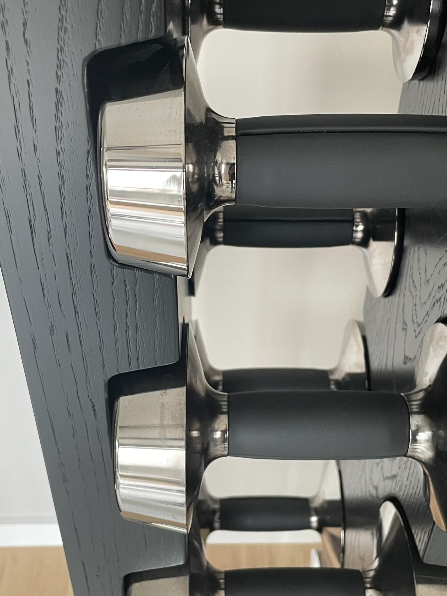 luxury designer dumbbell set