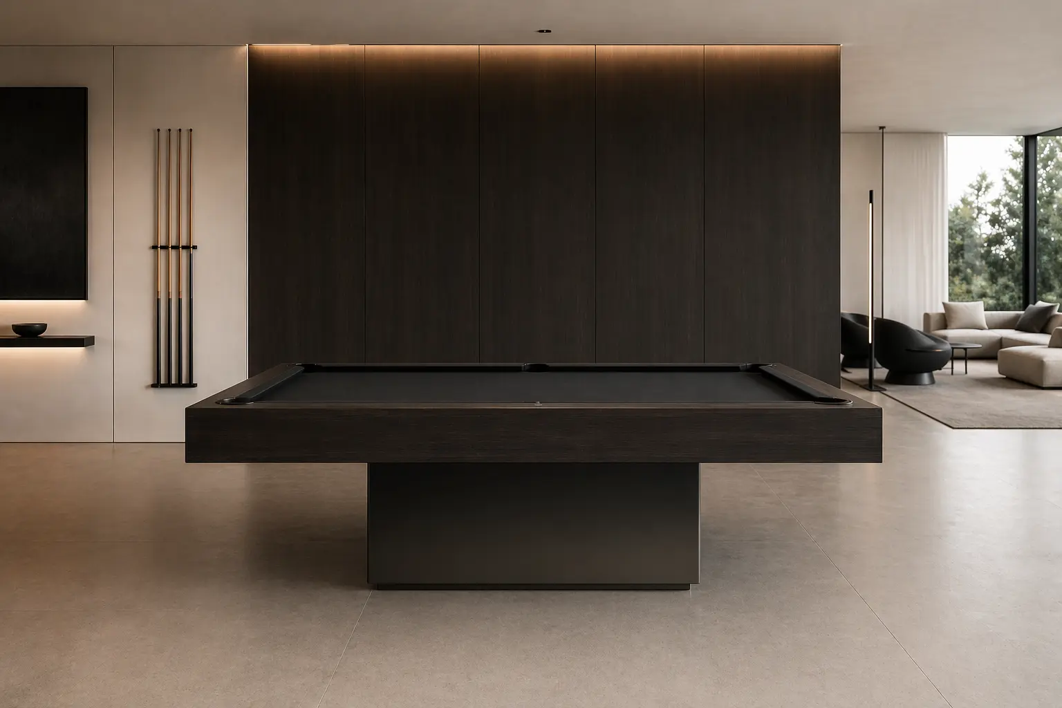 luxury designer ping pong table