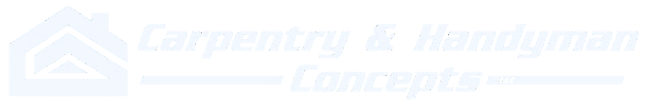 Carpentry and Handyman Concepts White Logo
