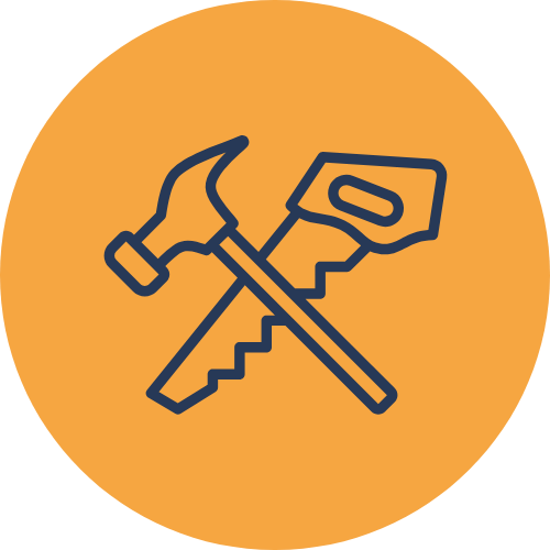 Blue Tool Icon