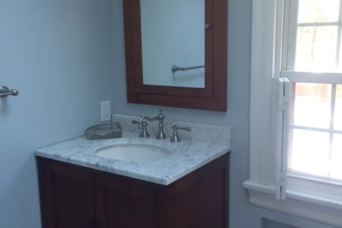 New Bathroom Sink and Vanity 