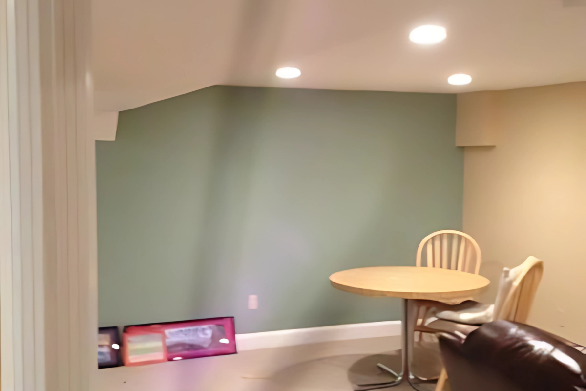 Basement Remodel Family room