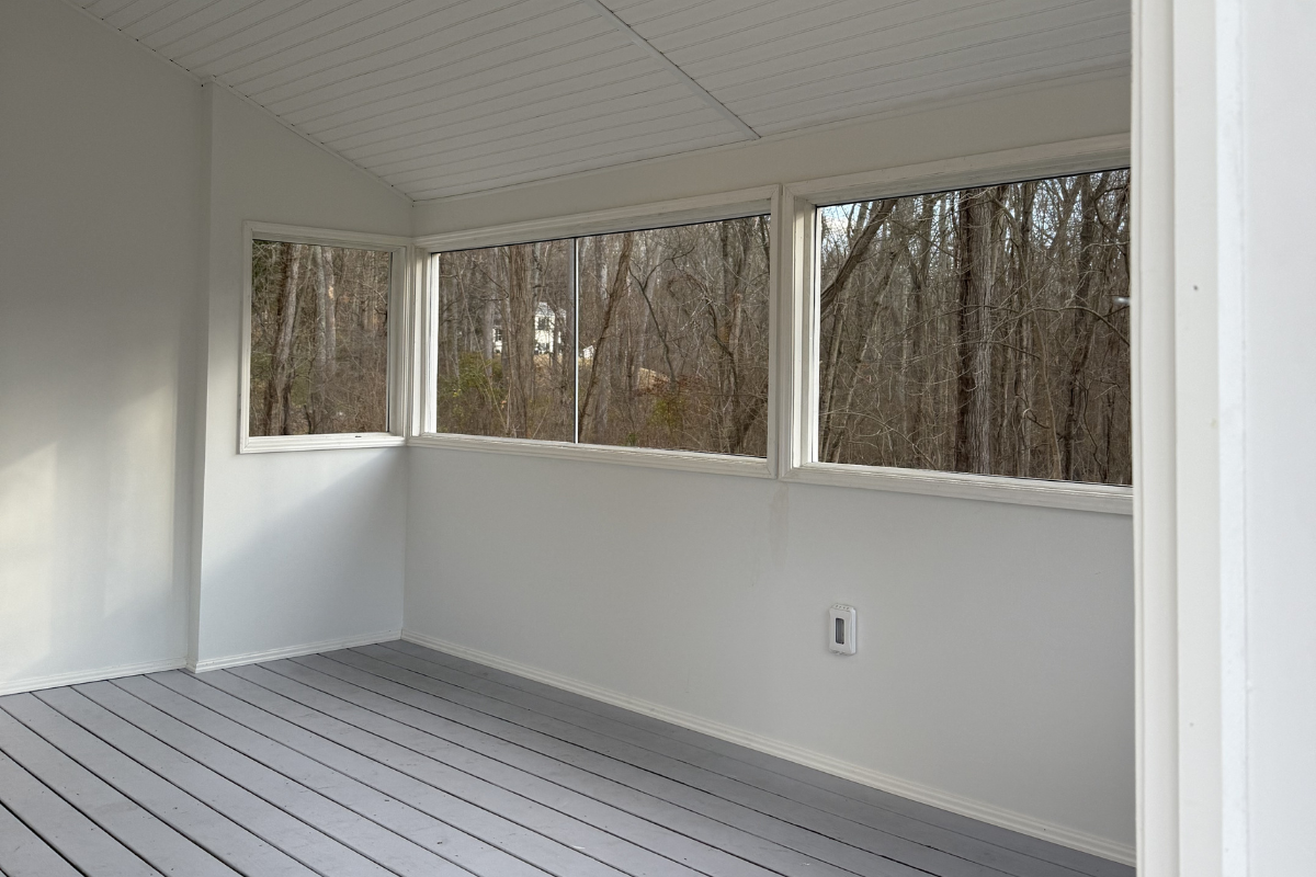 New interior sunroom