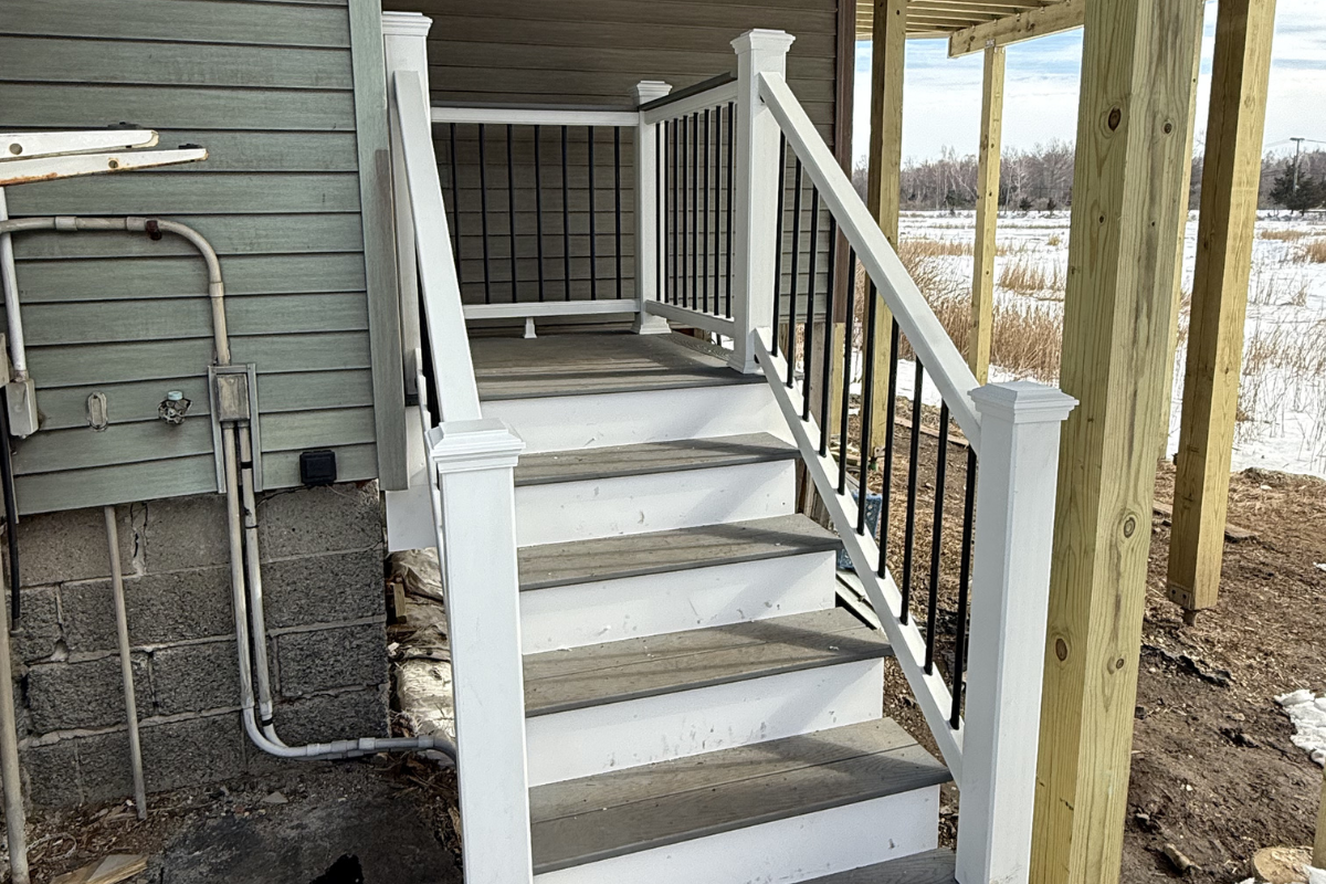 New modern built to last stairs