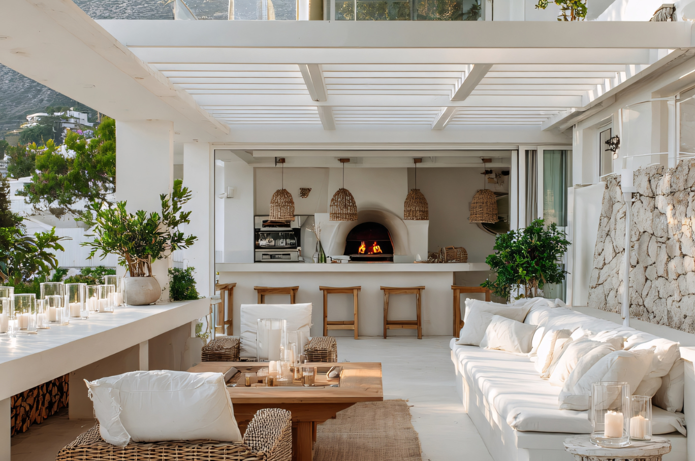 Mediterranean Kitchen Design in Connecticut: Tile, Arches & Light-Filled Layouts