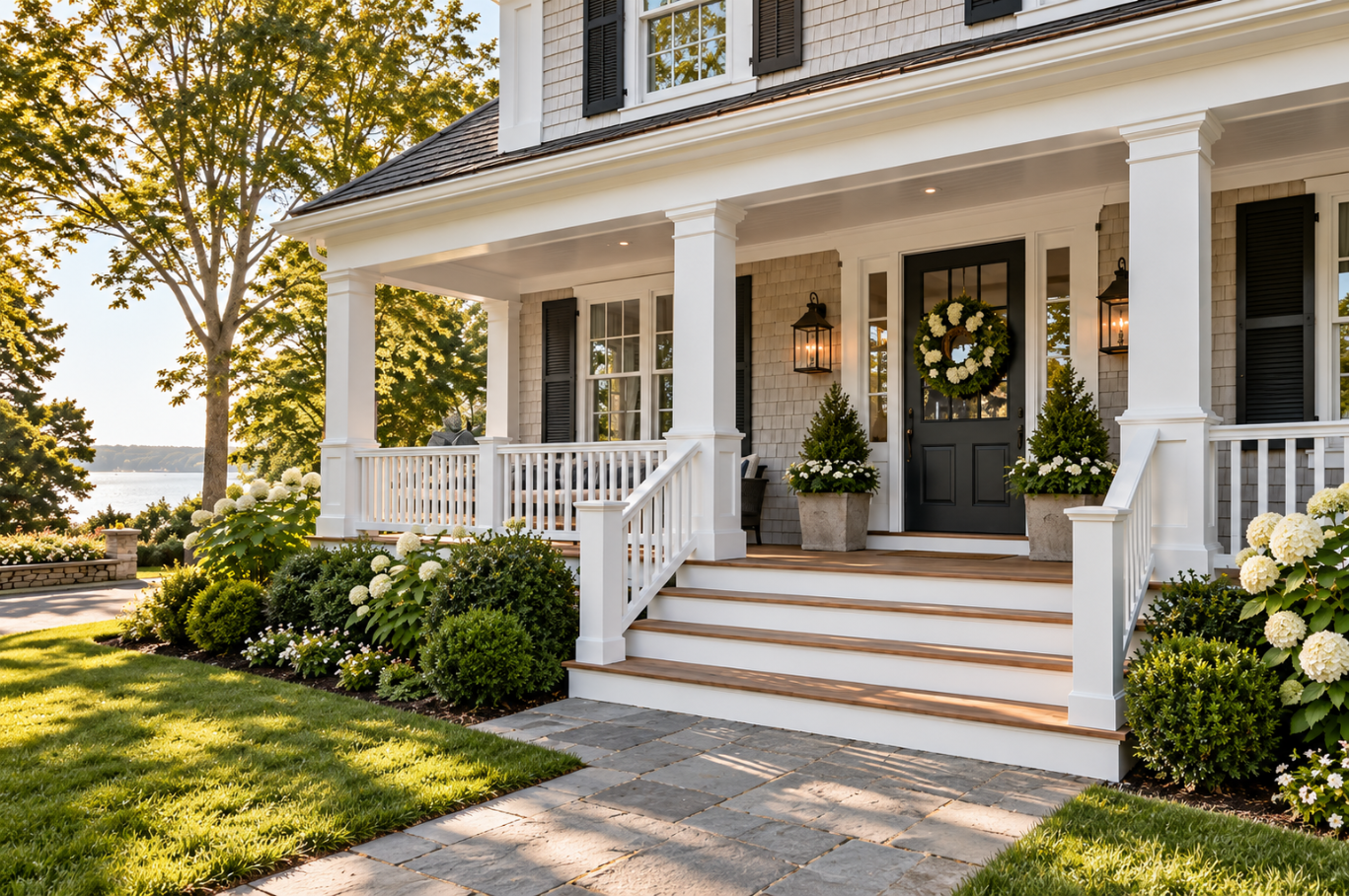Front Porch Repair and Rebuild in Fairfield County