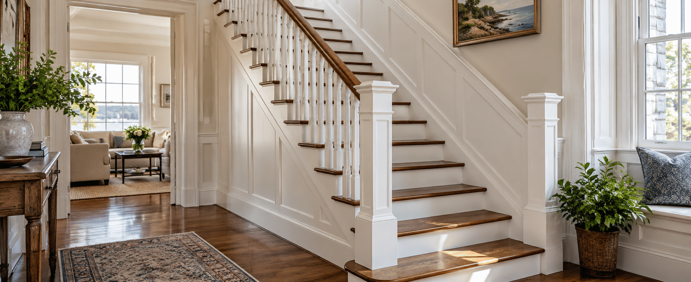 Staircase and Railing Replacement in Older Connecticut Homes