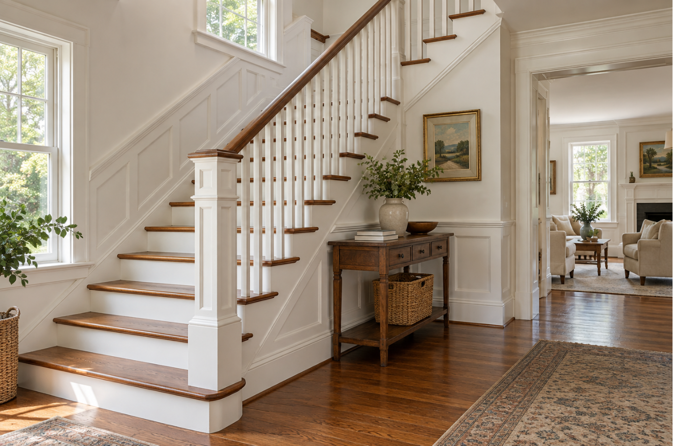 Staircase and Railing Replacement in Older Connecticut Homes