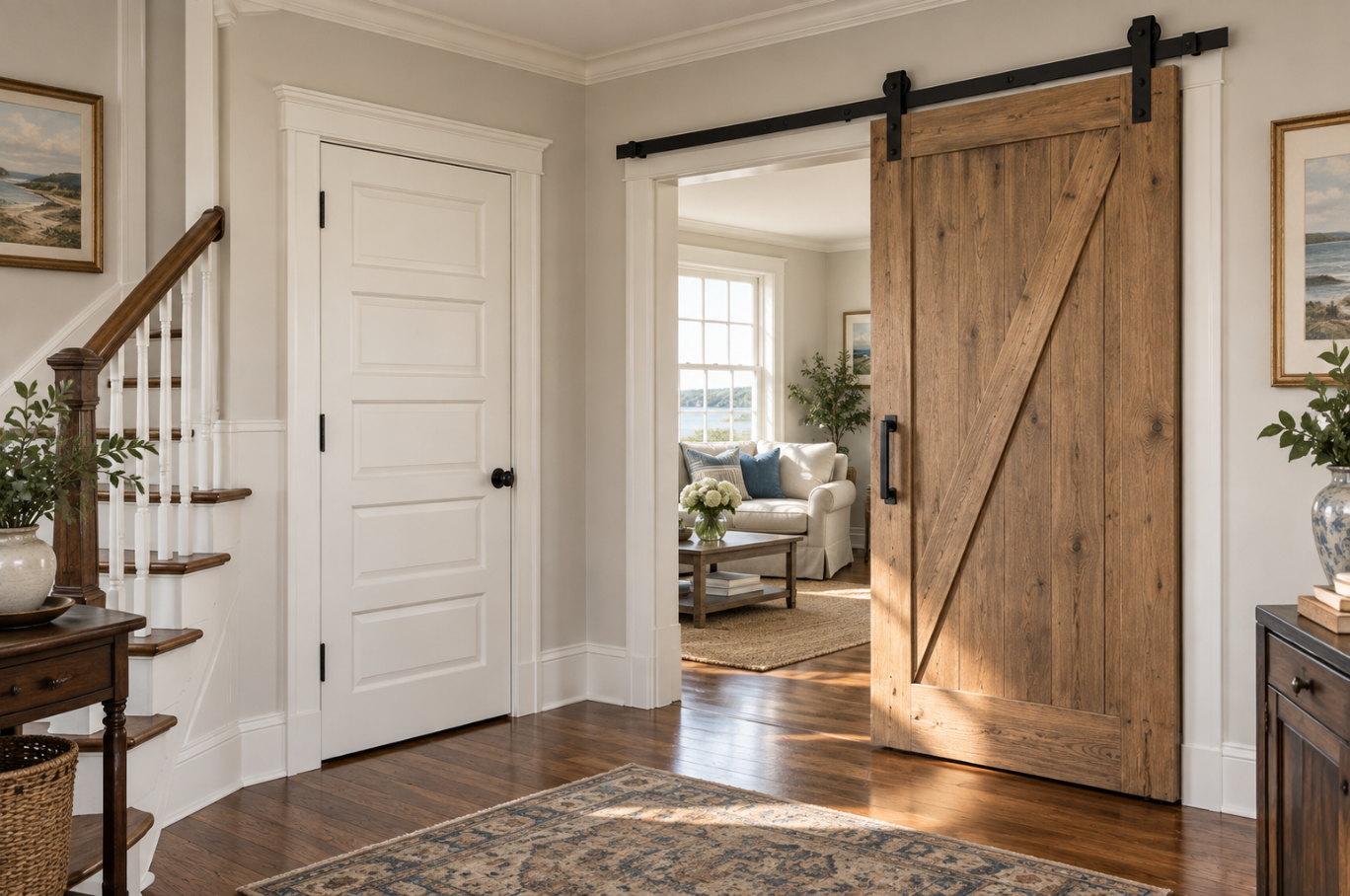Interior Door Replacement and Barn Doors: What Works in a Connecticut Home