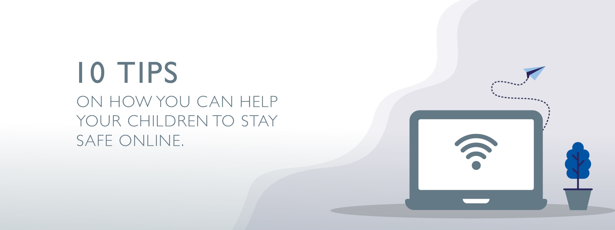 Ten tips on how you can help your children stay safe online.