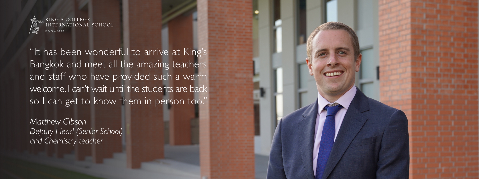 Welcome Deputy Head (Senior School)