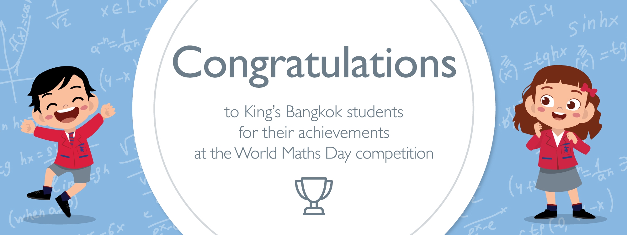 Congratulations to 7 champions of Thailand at the World Maths Day