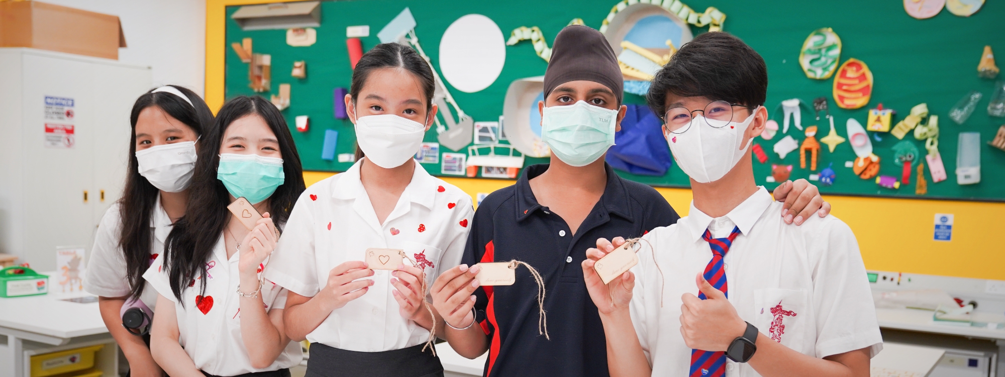 Kindness shines through every member of the King’s Bangkok family this Valentine’s day