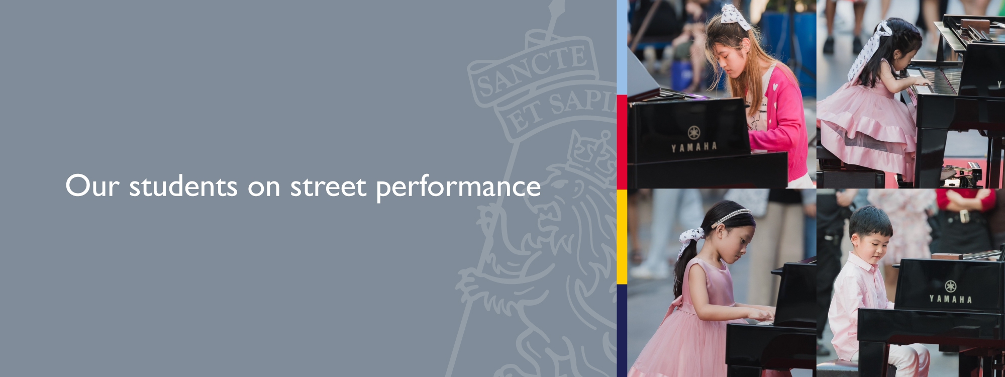 Our students on street performance