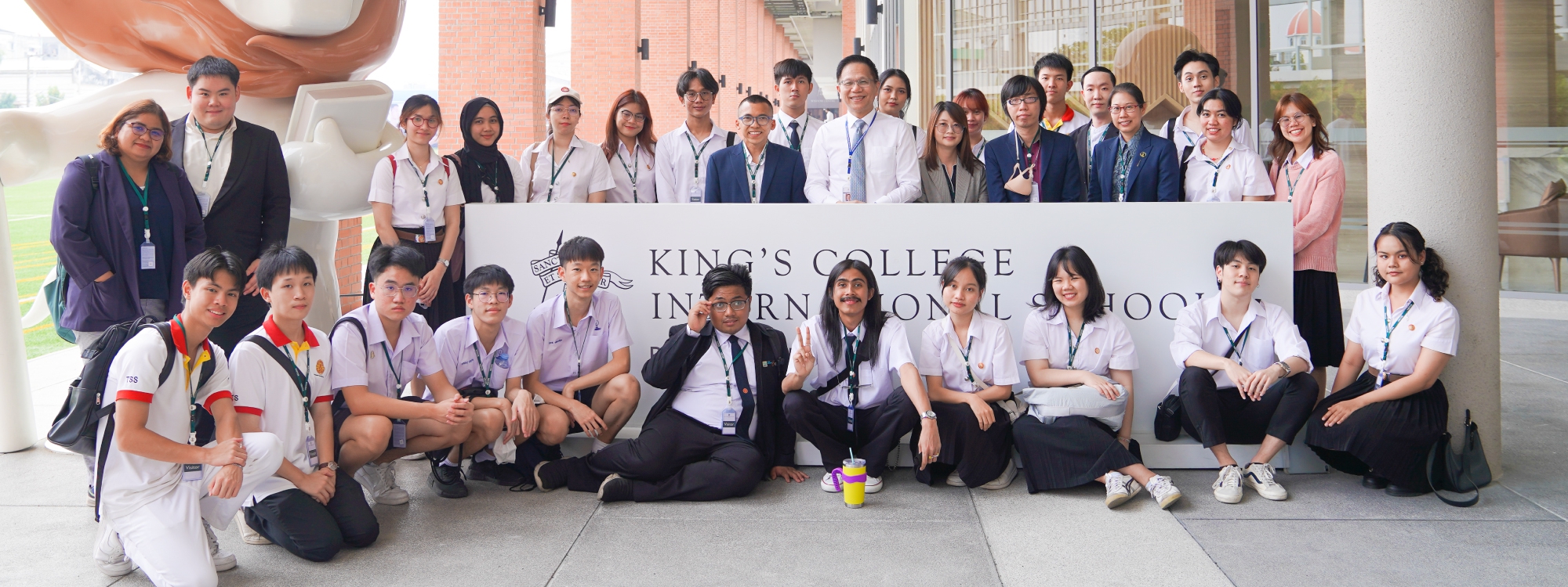 King’s Bangkok welcomed professors and students from the Faculty of Learning Sciences and Education, Thammasat University to a school visit