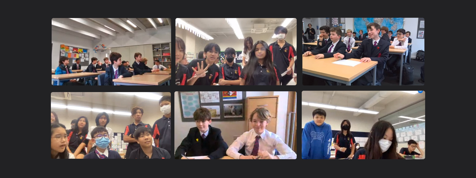 One World Day: bonding friendship between King’s Wimbledon and King’s Bangkok Pupils