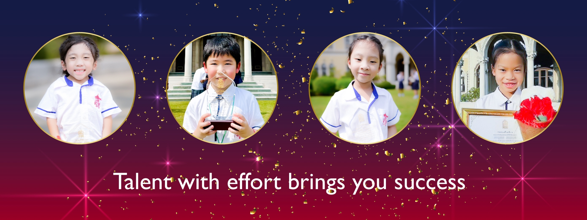 Talent with effort brings you success