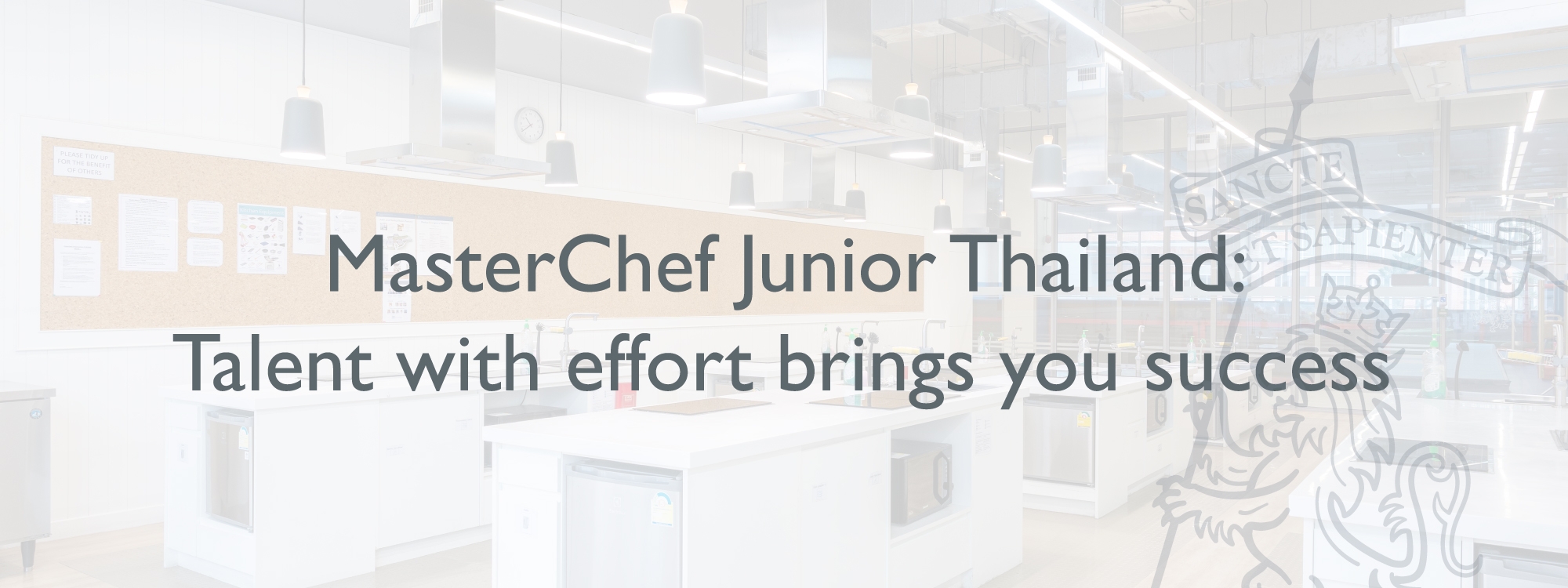 MasterChef Junior Thailand: Talent with effort brings you success