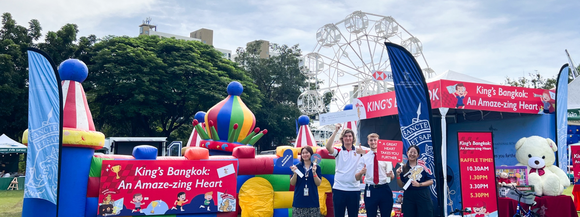 King’s Bangkok at Ploenchit Fair 2024: An Amaze-zing Heart!