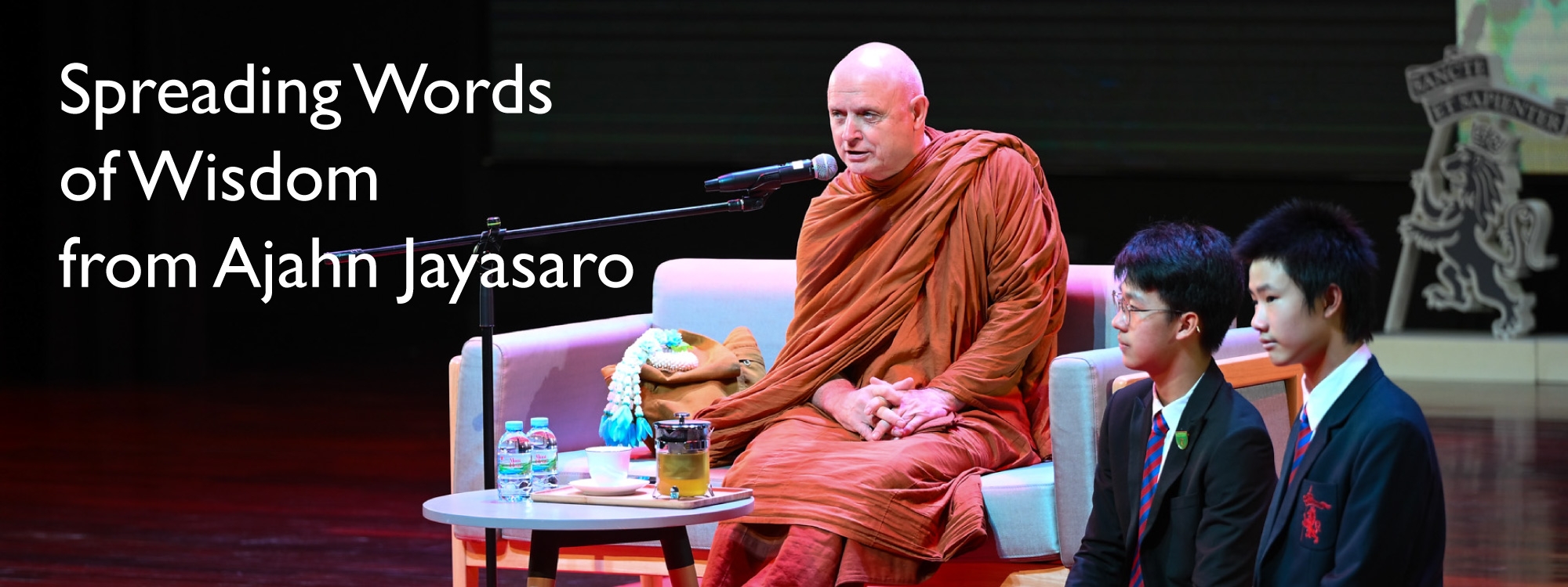 Spreading Words of Wisdom from Ajahn Jayasaro