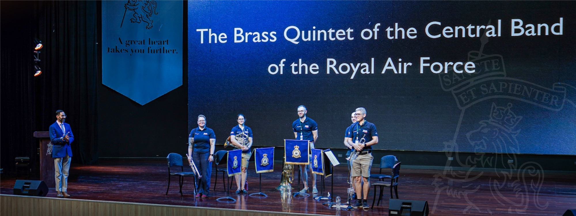 A Concert to Remember: The Brass Quintet of the Central Band of the Royal Air Force at King’s Bangkok