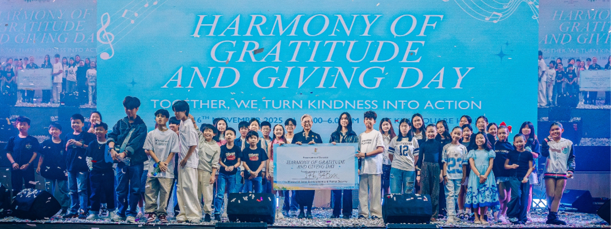 Parents of King’s Bangkok & Symphony of Kindness present: Harmony of Gratitude and Giving Day Charity Concert