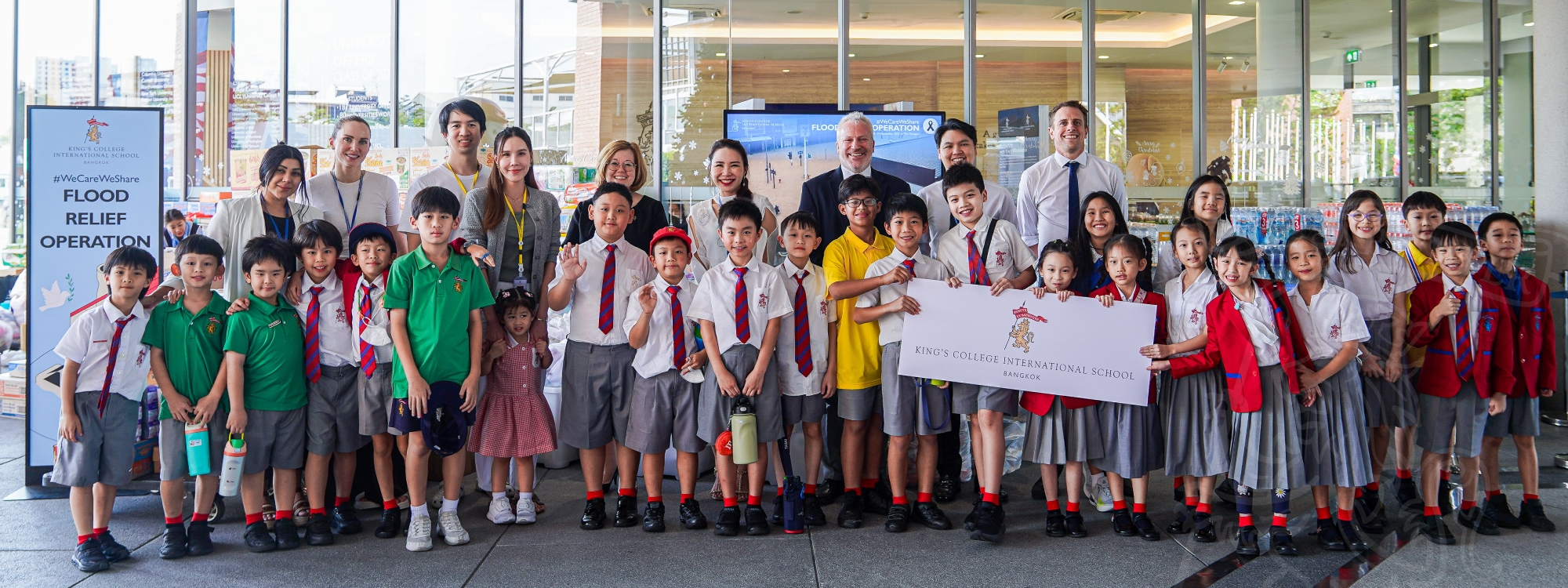 WeCare & WeShare: King’s Bangkok Community Support for Flood Relief