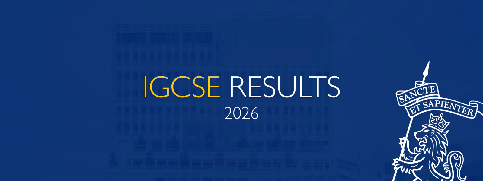 Congratulations to our students on their 2026 IGCSE results