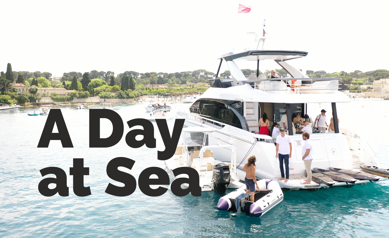 A day at sea with TKO and Azimut