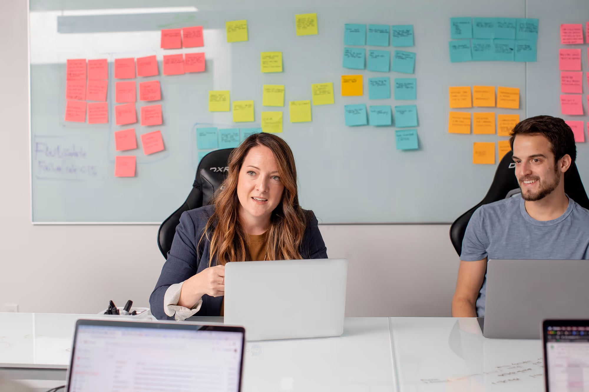 Product team in workspace