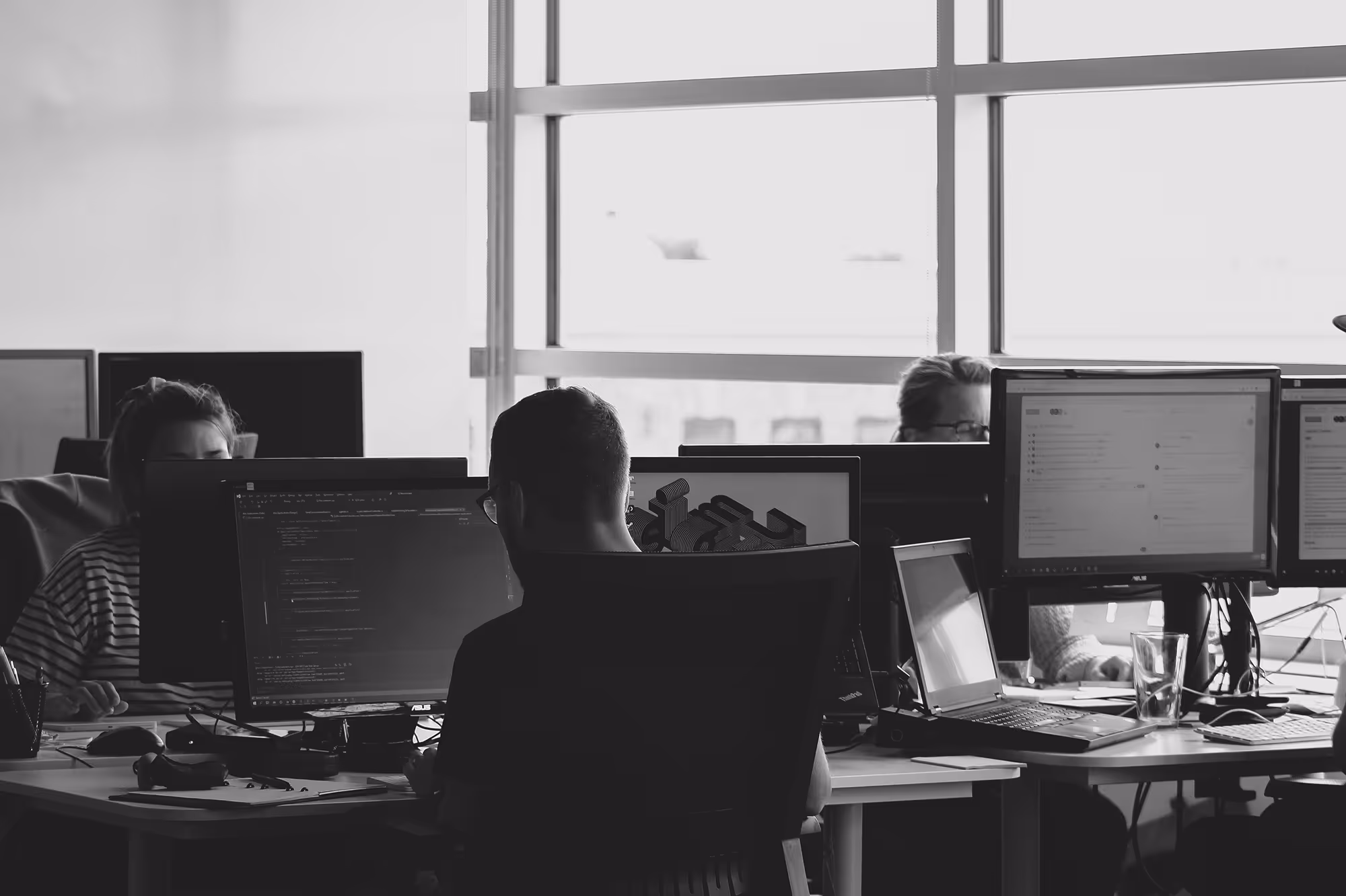 QA team in workspace