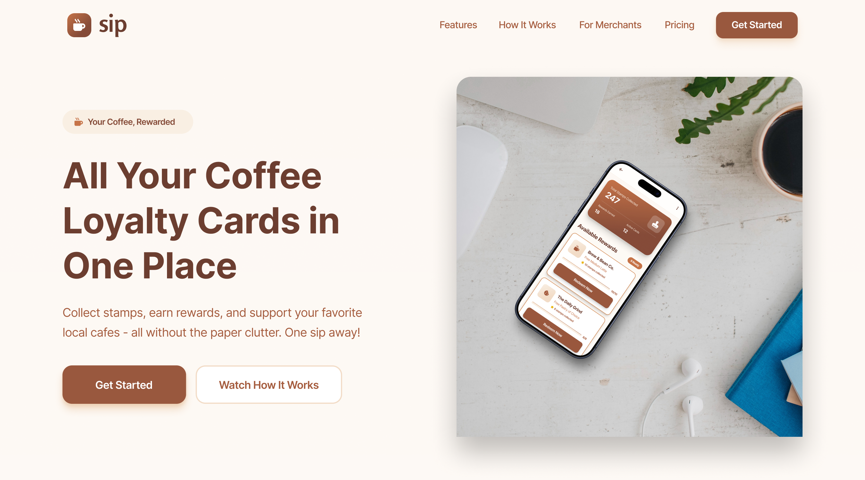 One Wallet, Many Cafes