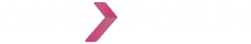 Purple abstract arrow pointing right with geometric shapes on a transparent background.